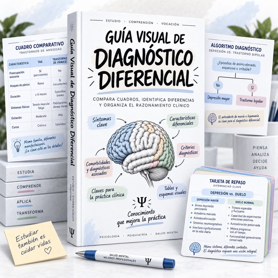 Mockup de Guía Visual de Diagnóstico Diferencial