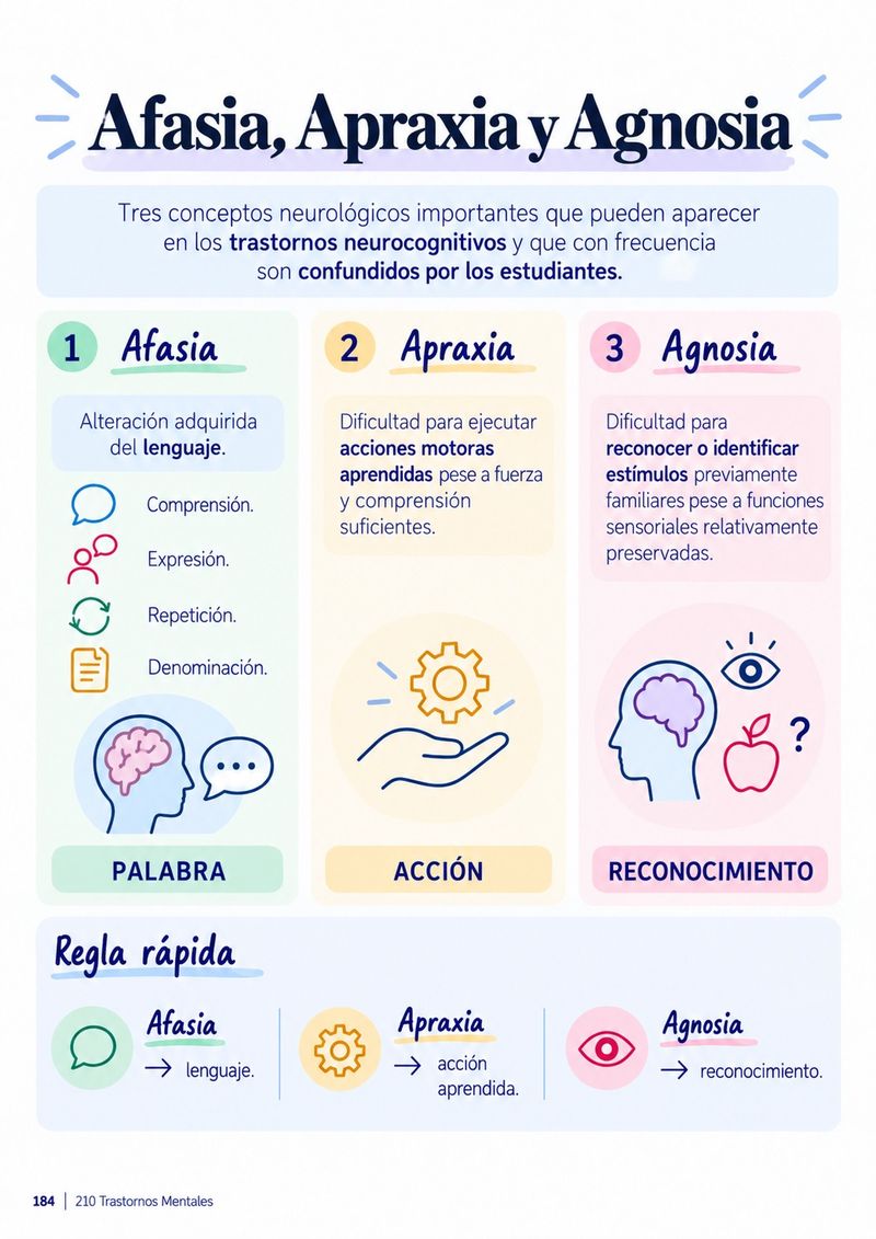Página de muestra: Afasia, Apraxia y Agnosia