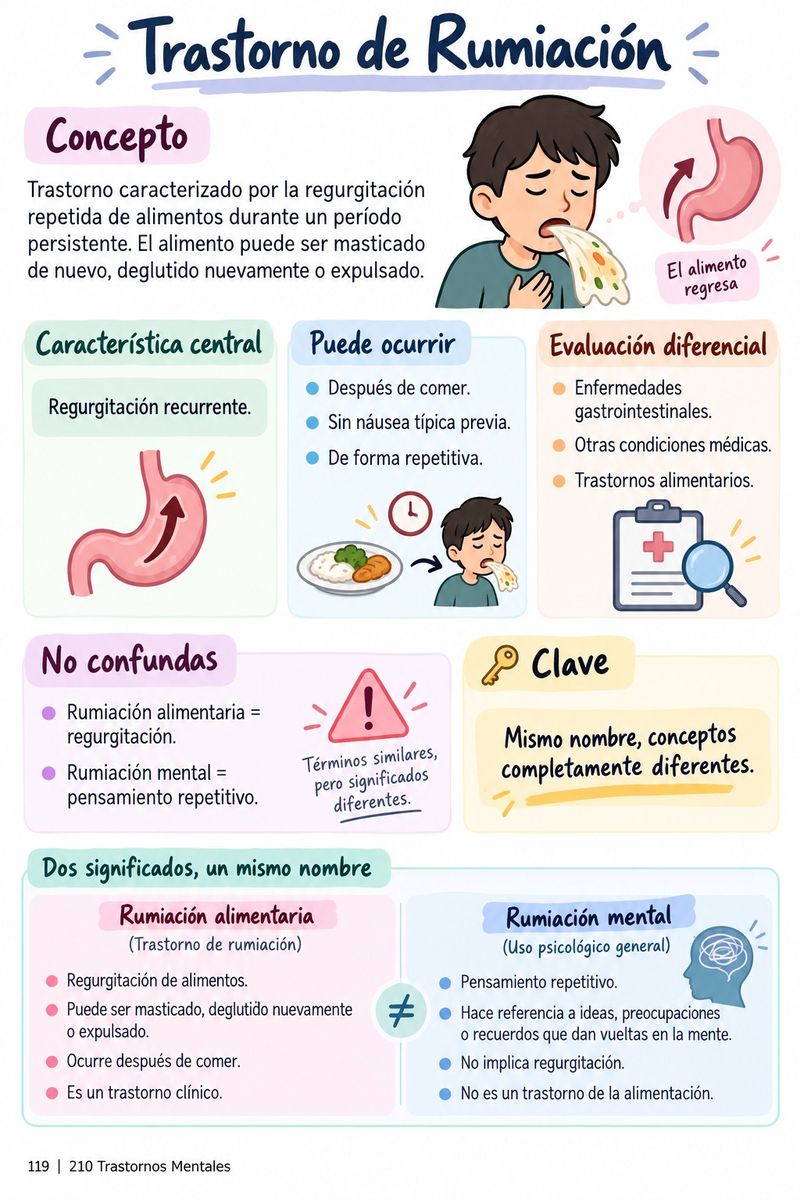 Página de muestra: Trastorno de Rumiación